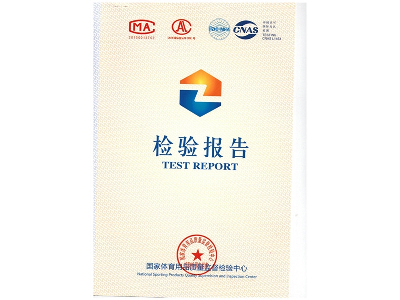 网球柱检测报告